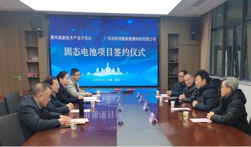 固態電池創新突圍 10GWh項目落戶黃岡，新興能源技術研發迎來新藍海